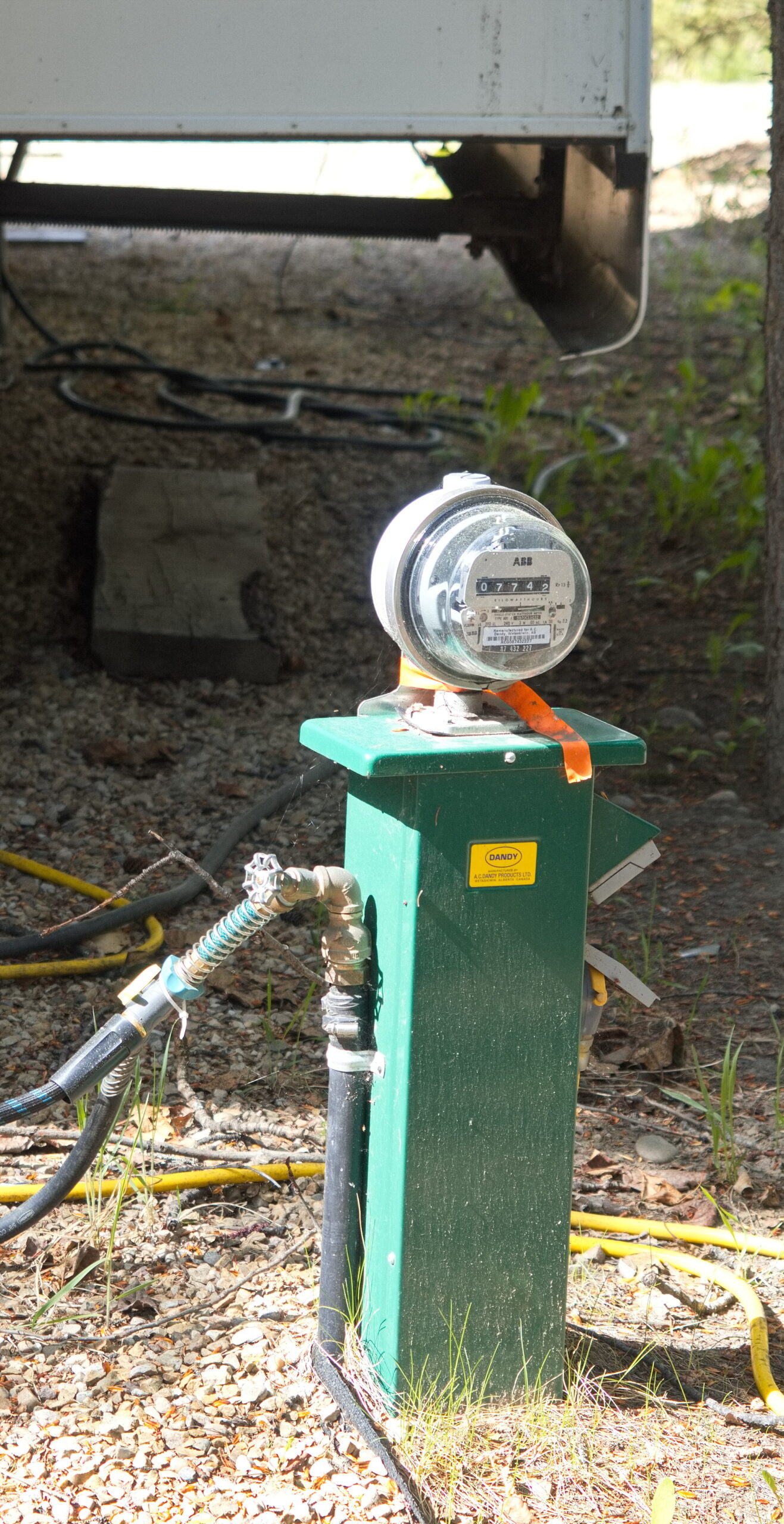 WRV water pedestal